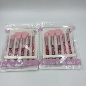 Lot of 10 Pieces Mixed Makeup Brushes